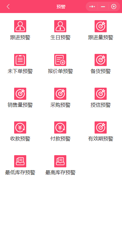 利红数字化系统企业管理预警中心
