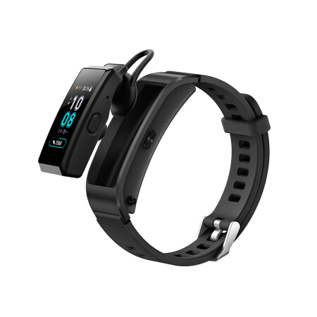 华为手环 b5 (蓝牙耳机 智能手环 心率监测 彩屏 触控 压力监测 android ios通用 运动手环) （颜色随机发）